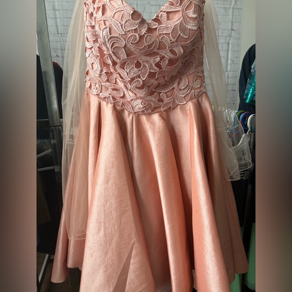 pink graduation dress size 10 - Picture 5 of 8